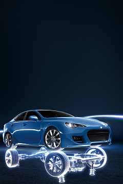 汽车维修海报背景素材