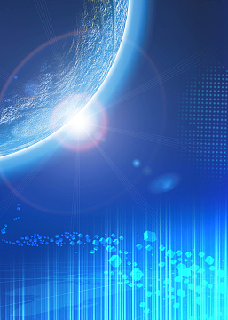 蓝色科技背景素材