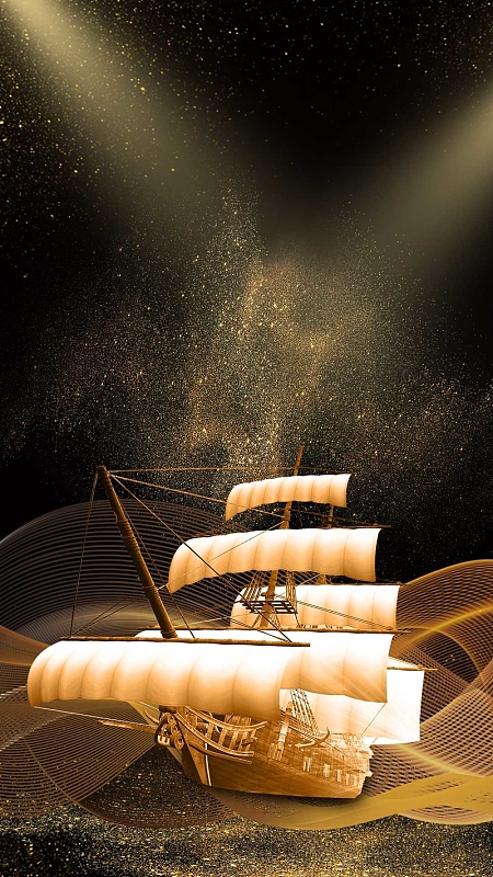 追逐梦想企业形象设计背景图