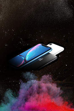 秋季首发iphoneXR预售海报
