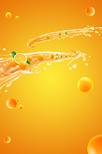 黄橙子背景素材_黄橙子背景图片下载_觅元素
