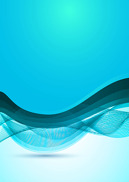 矢量冰蓝色炫彩商业科技背景