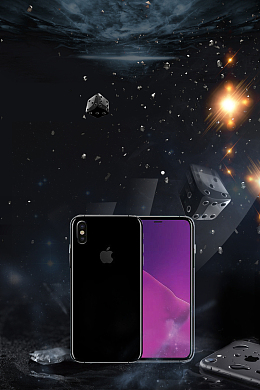 简约大气iphone8促销海报