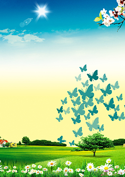 小清新绿色生态生活背景psdjpg蓝色科技鼠标地球背景素材aijpg商务