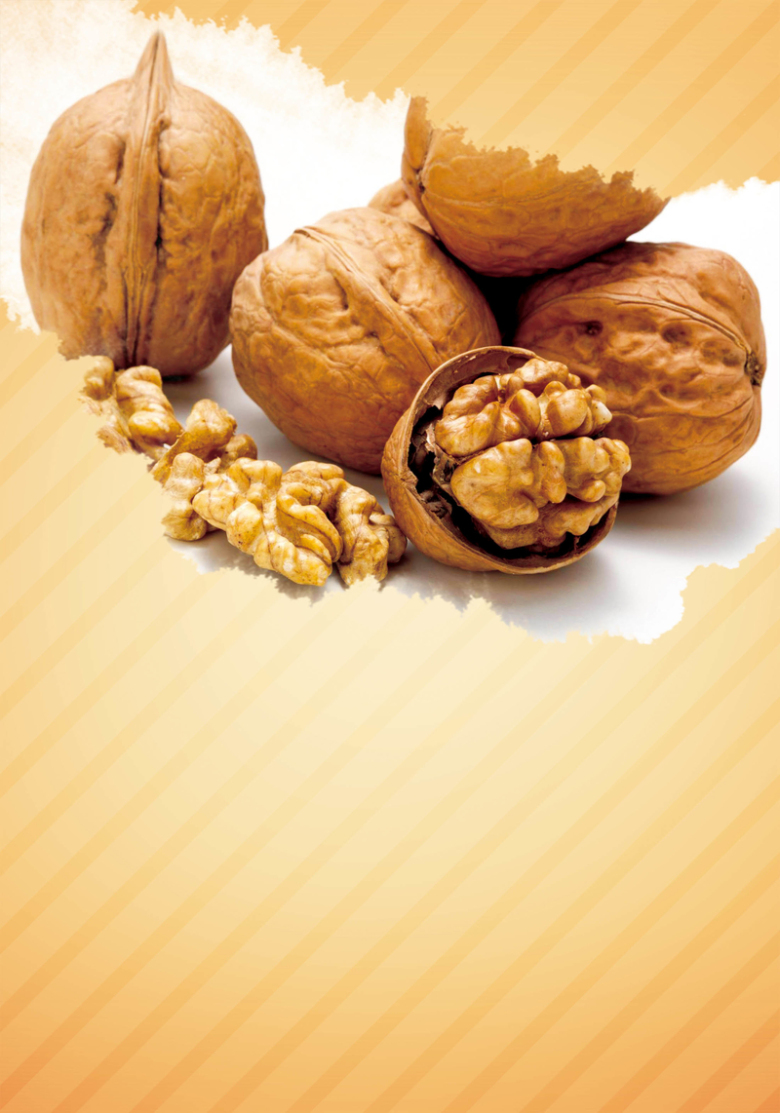 核桃坚果背景素材