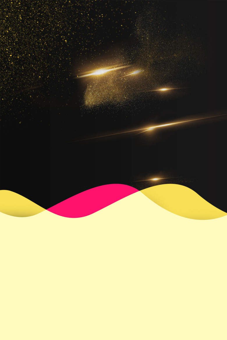 大气黑金开学典礼海报背景素材