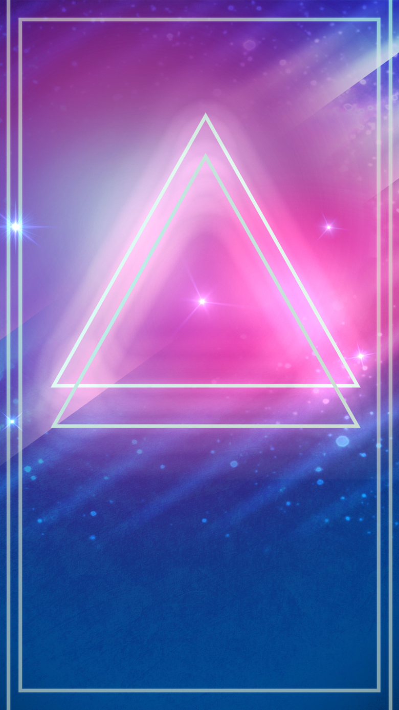 炫酷科技几何渐变h5背景