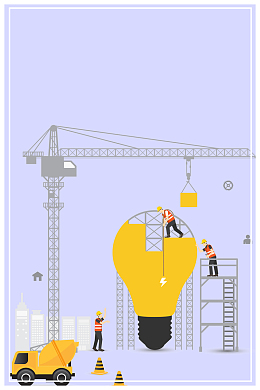 简约扁平化商务idea点子背景图