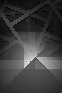 黑色简约商务几何炫光背景