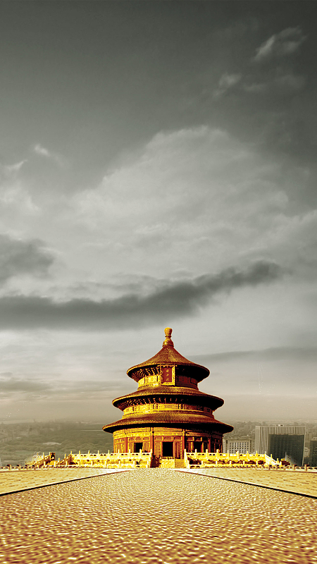 金黄宫殿h5背景