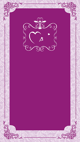 商务婚礼请柬矢量H5背景素材