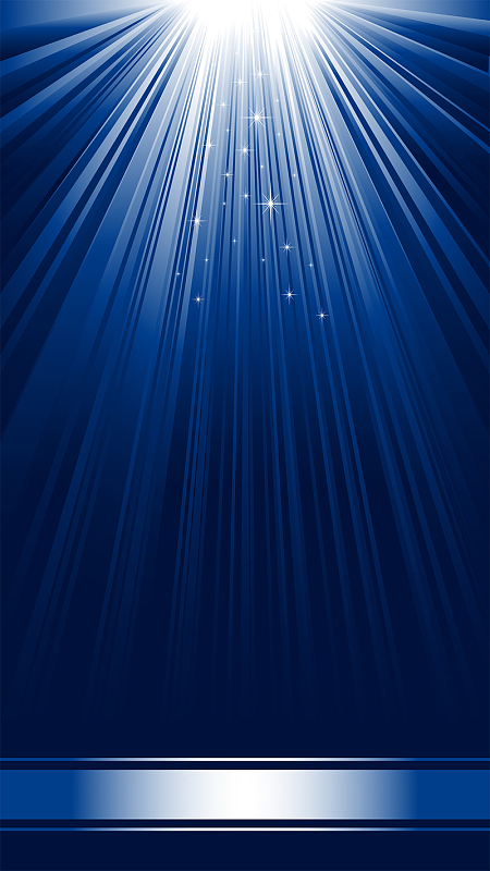 蓝色星光商务h5背景素材