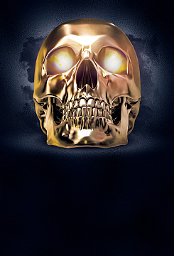 创意科技黄金骷髅头