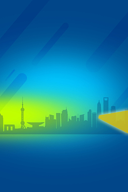 招商科技商务商业城市背景