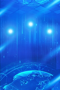 互联网科技区块链海报