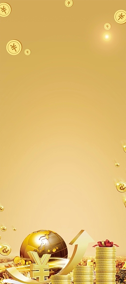 投资理财金融企业背景素材