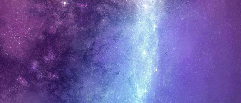 蓝紫色渐变星空背景