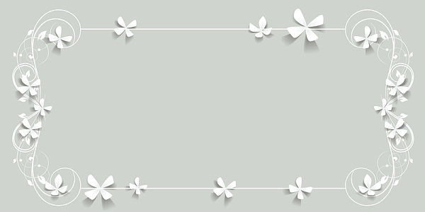 矢量立体折纸花朵花纹花样文艺背景