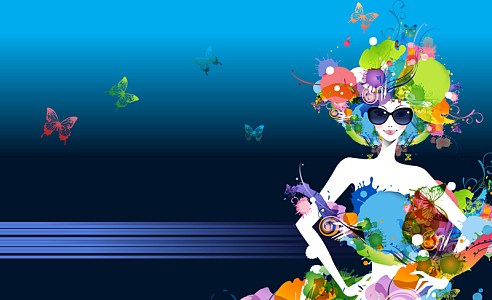 时尚大方红庆祝海报banner背景(1960x600)png2018简洁大方招聘海报