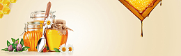 美味蜂蜜食物电商banner