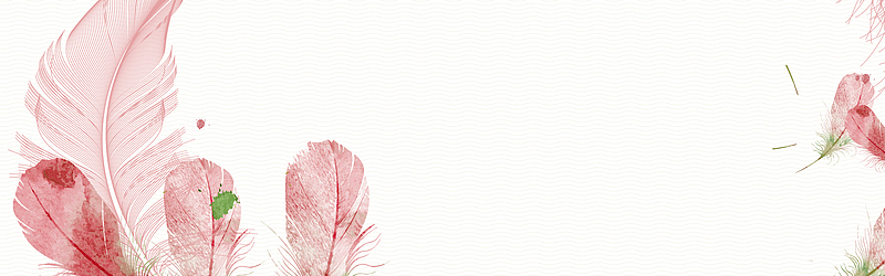 淘宝天猫服装浪漫清新文艺白色banner