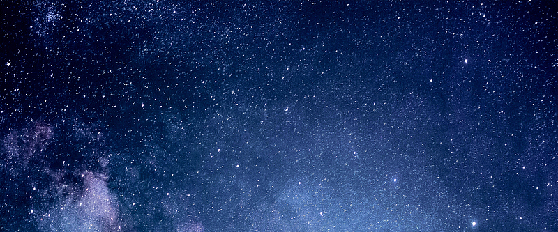 蓝色星空海报背景