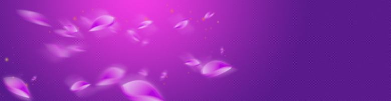 紫色梦幻banner