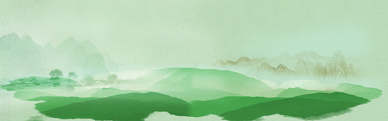 简约水彩banner