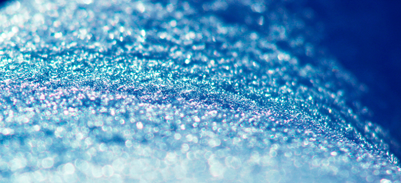 蓝色璀璨水晶珠背景