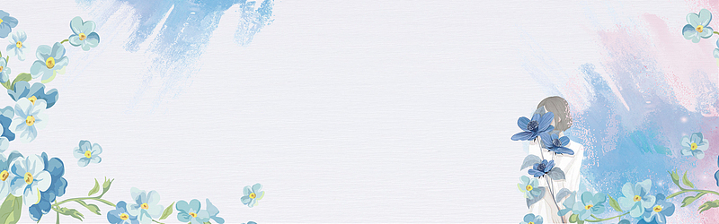春夏上新新风尚清新海报banner