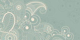 绿色邀请函复古花纹矢量素材背景
