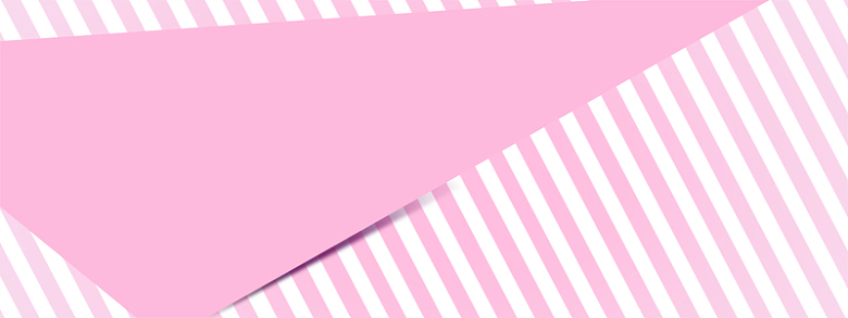 线条时尚粉色几何图形banner
