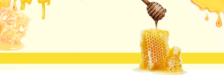 清新食品蜂蜜养生健康保健淘宝banner