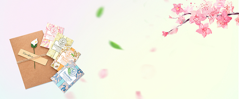 夏季文艺绿色海报背景banner