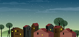 温馨房地产房屋宣传广告banner