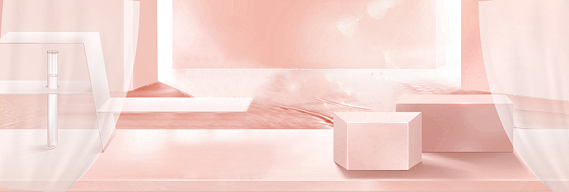 美妆护肤清新海报banner