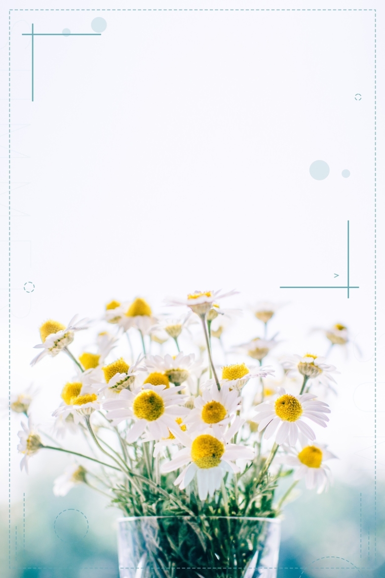 唯美小清新8月你好背景素材免抠素材免费下载 觅元素51yuansu Com