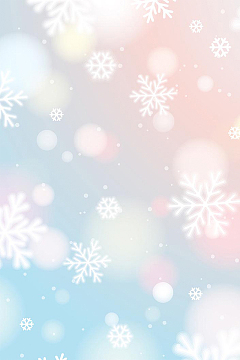 梦幻灯光雪花冬季新品上市平面广告