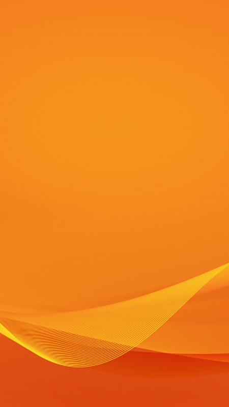 简约橙色h5背景