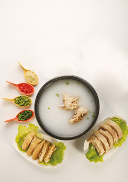 美食鸡汤广告海报