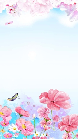 简约梦幻38妇女节PS源文件H5背景元素