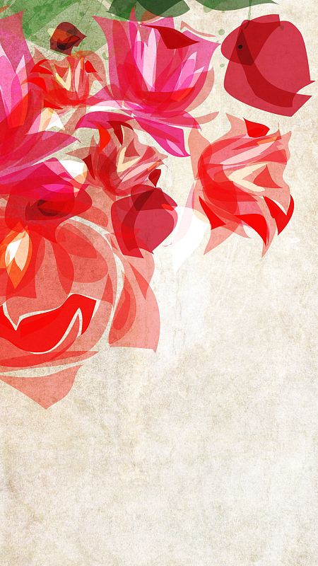 花水彩背景素材 花水彩背景图片下载 觅元素