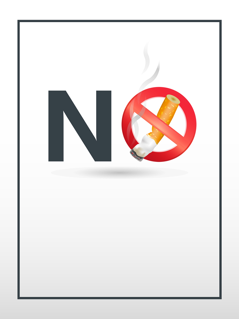世界无烟日拒绝吸烟海报