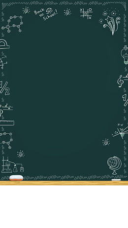 教师节手绘黑板公式