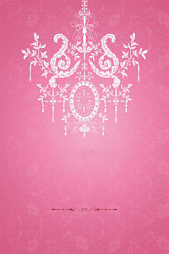 粉色浪漫婚礼迎宾海报psd背景素材