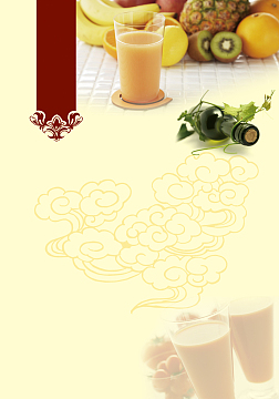 酒水饮料价目表背景素材