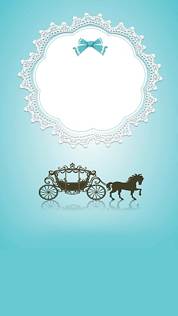 蒂芙尼蓝迎宾牌西式欧式小清新H5背景素材