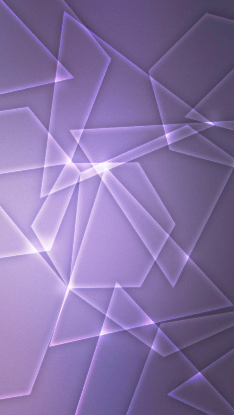 白色透明形状紫色背景H5背景