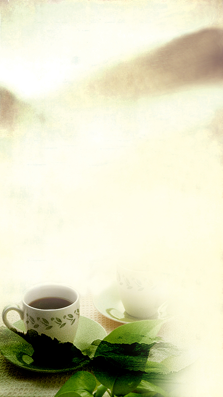 简约水墨茶艺ps源文件h5背景素材