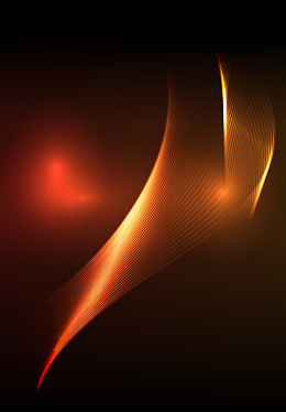 渐变金色炫彩色彩绚丽动感光晕条纹背景